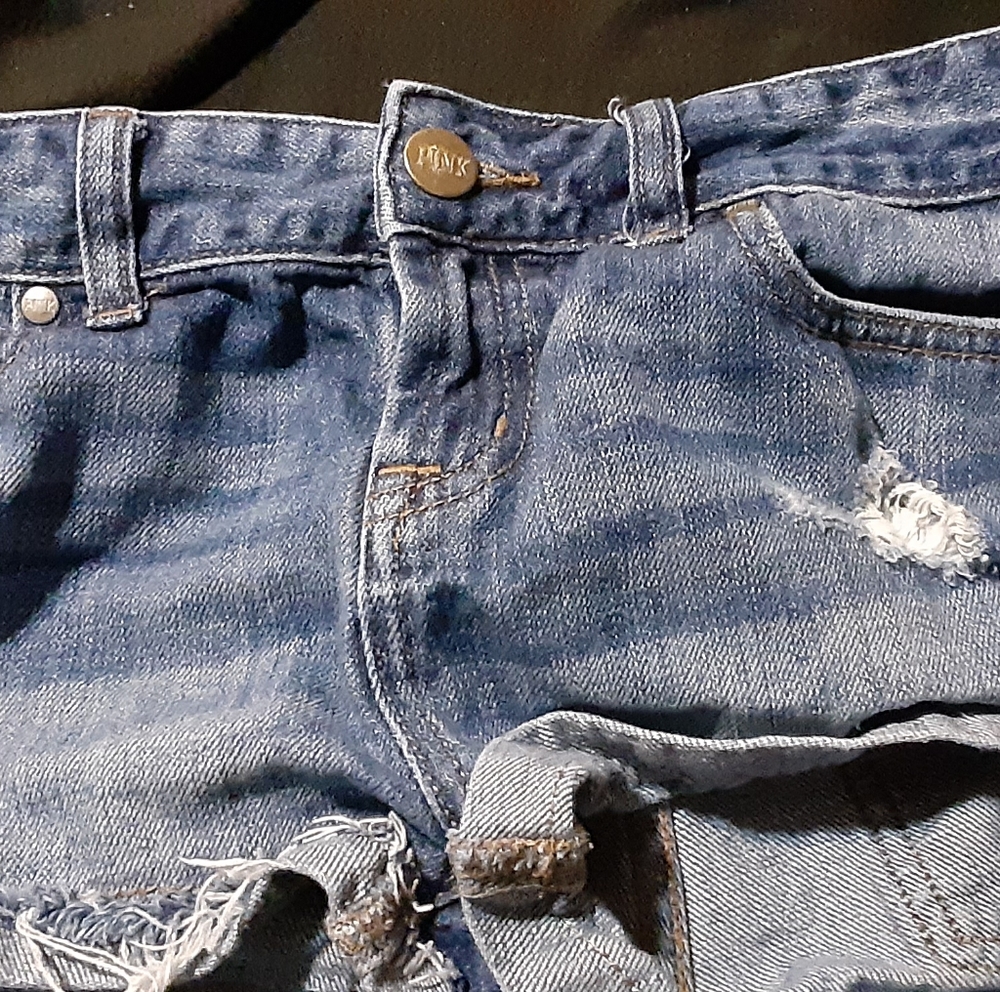 PINK Jean shorts